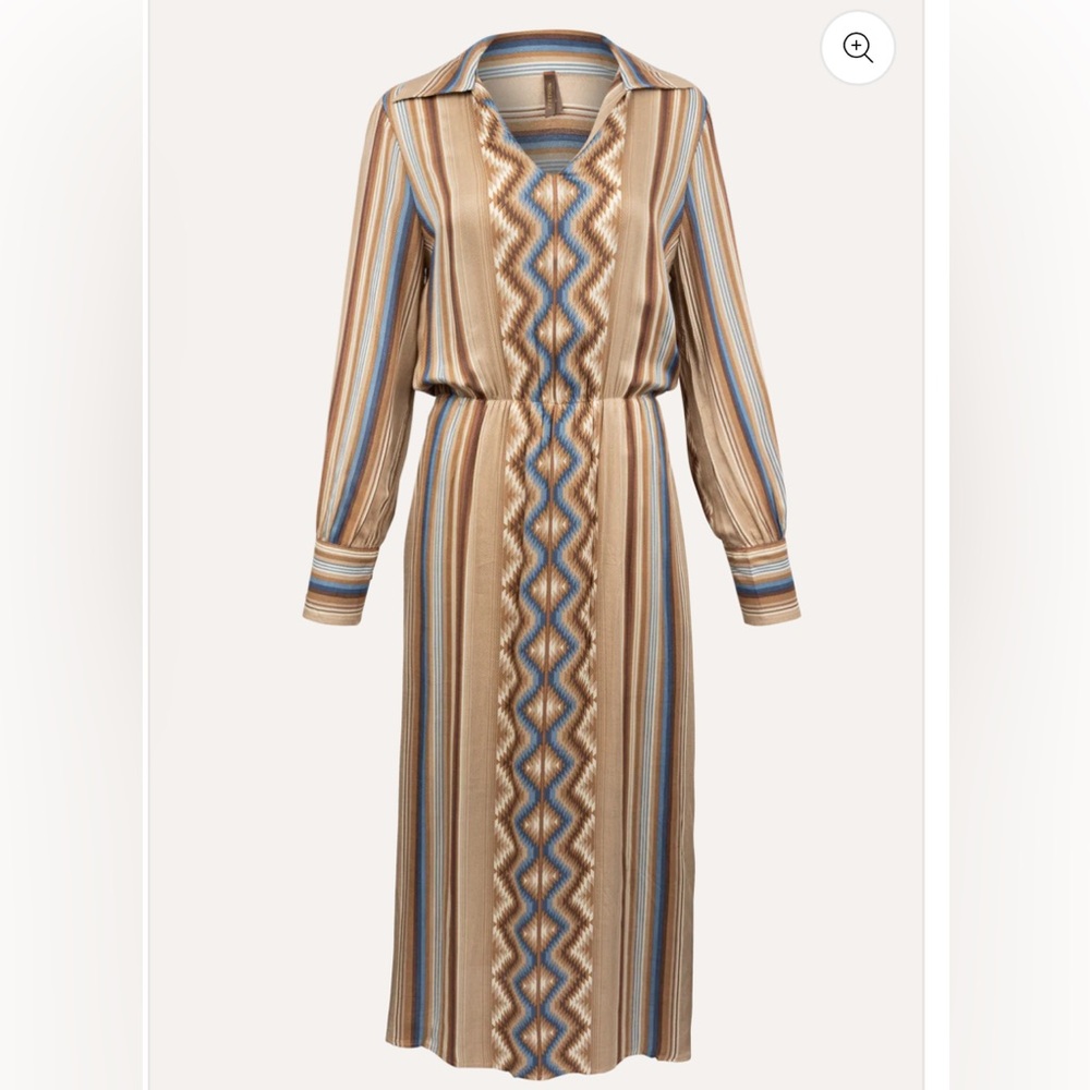 Stetson Serape Print Women's Midi Dress, Size Large